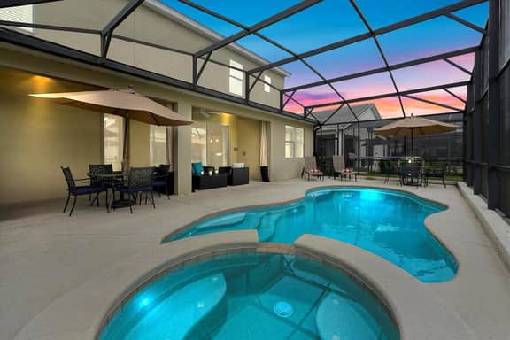 5 bedrooms Villa + Game Room, Minutes from Disney